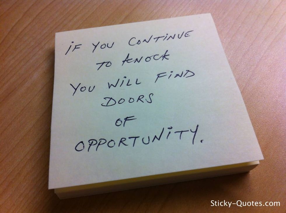 Just Because Opportunity Knocks, That Doesn't Mean You Have to Answer