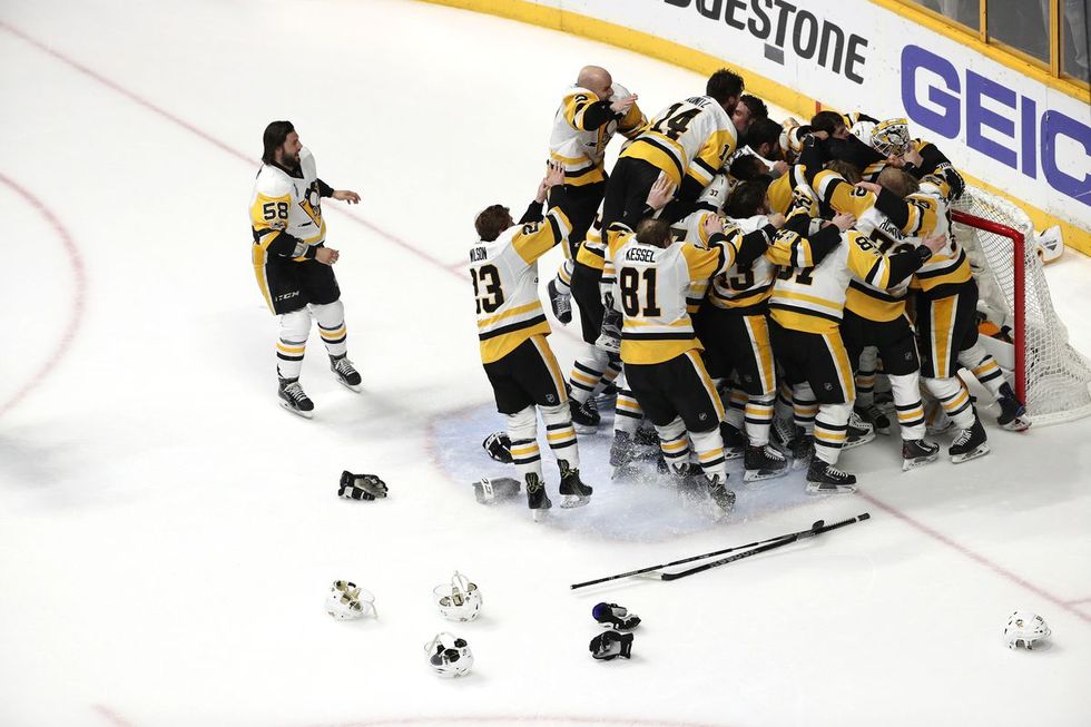 Penguins Raise Cup After The Battle Of The Goaltenders