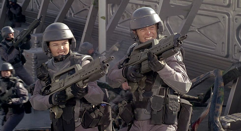 'Starship Troopers': Finding Comedy In Dark Satire
