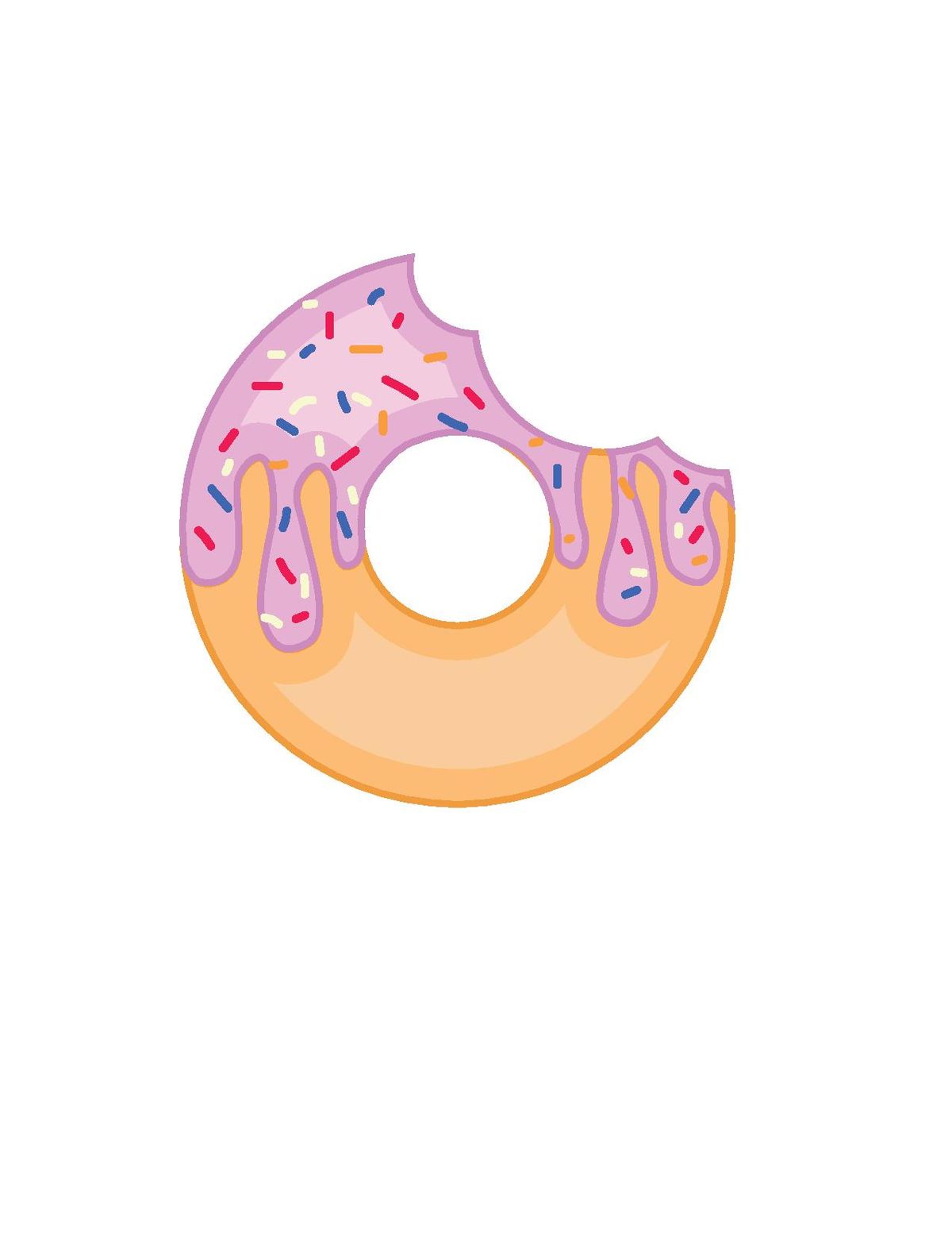 How To Draw A Donut With Adobe Illustrator