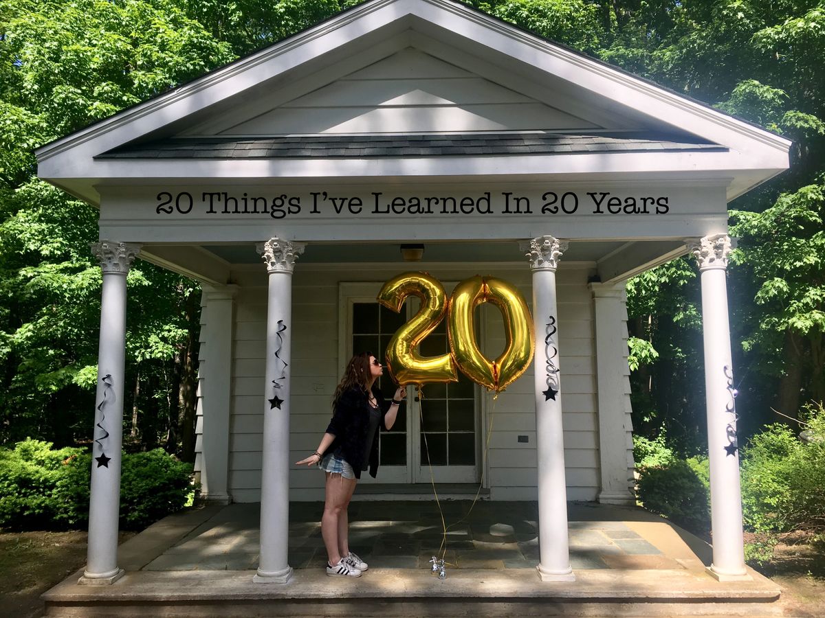 20 Things I've Learned In 20 Years