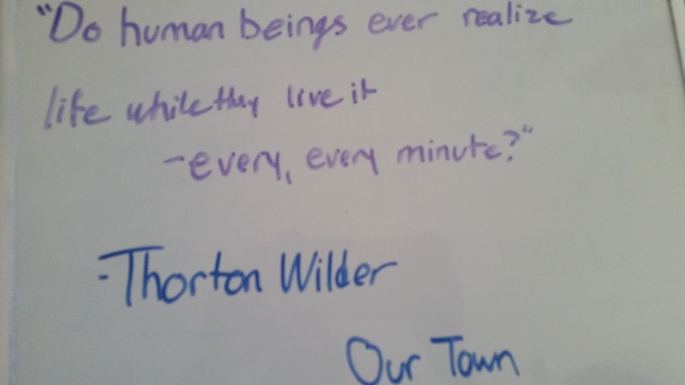 5 Lessons Watching Or Reading 'Our Town' Can Teach You About Life