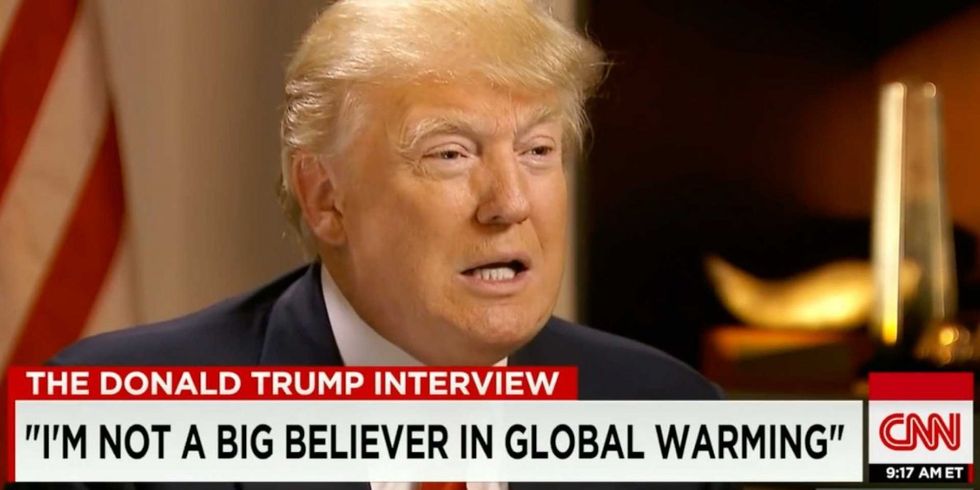 10 Times Trump Argued The Reality Of Climate Change