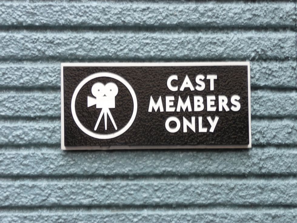 Signs of a Previous Walt Disney Cast Member