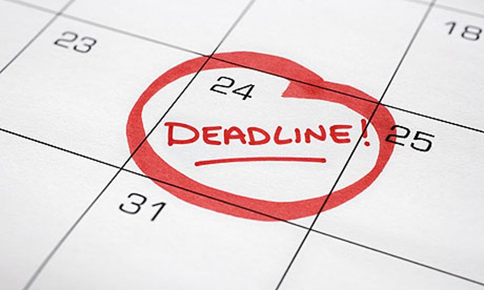 7 Ways To Avoid Missing That Deadline