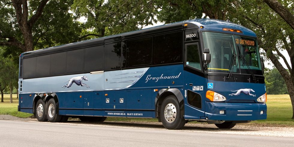 My first time experience on a Greyhound bus
