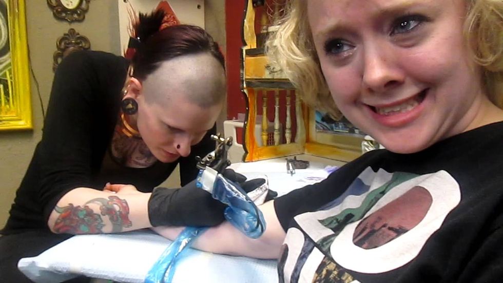 30 Thoughts You Have When Getting A Tattoo