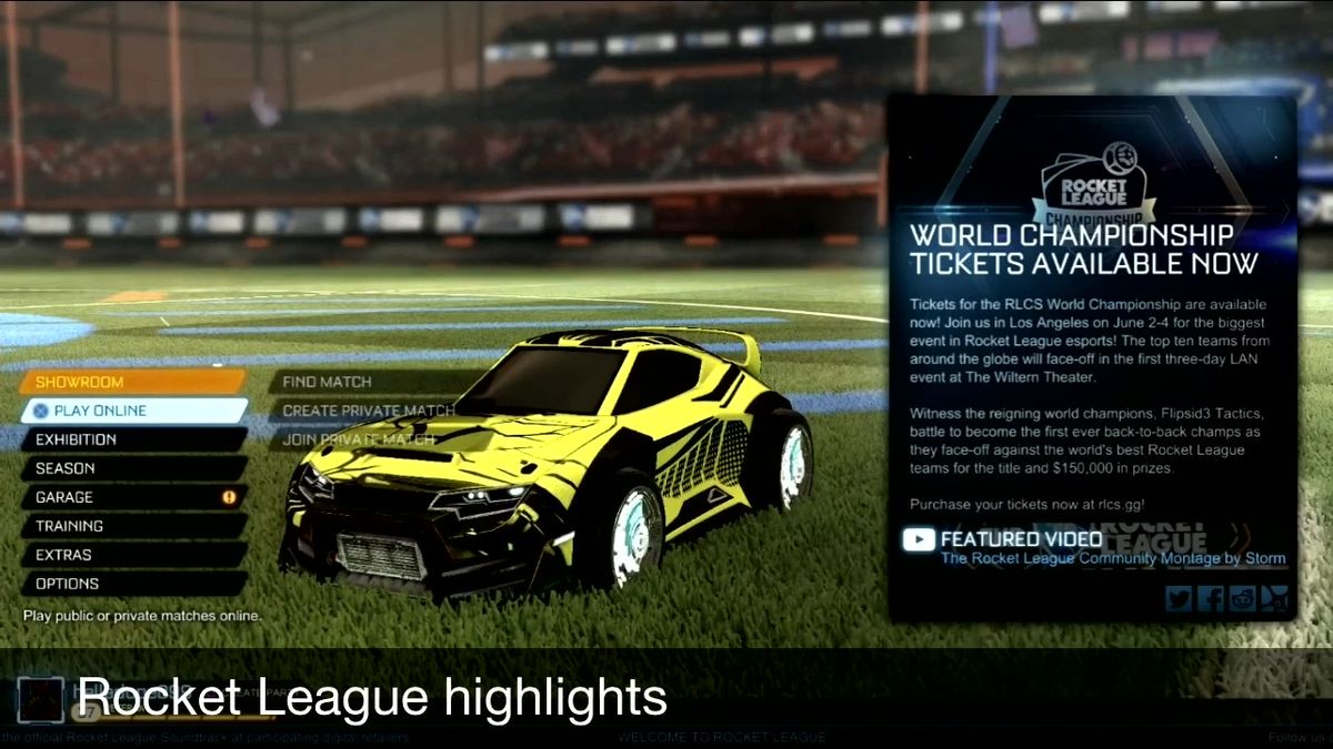Rocket League Competition Highlights