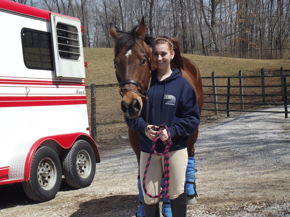 When I Am Hauling A Horse Trailer