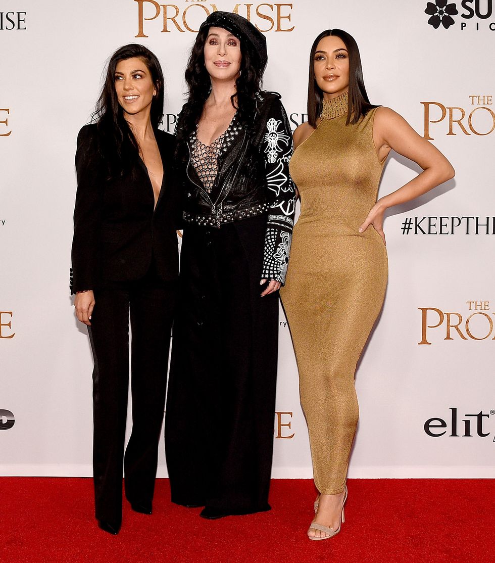 Kim Kardashian Proved She's A Cher Stan By Posting 21 Photos For Her Birthday