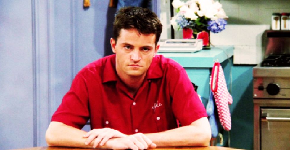 10 Times We All Related To Chandler Bing On A Spiritual Level