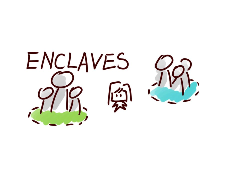 Why Do International Students Form Enclaves?