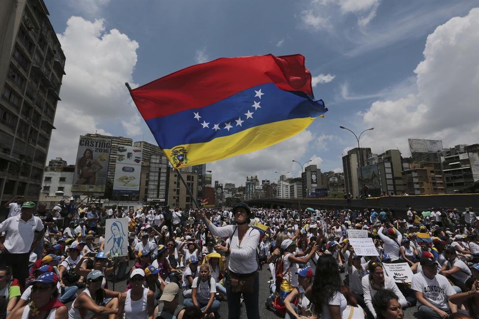 Venezuelans Fight For Freedom