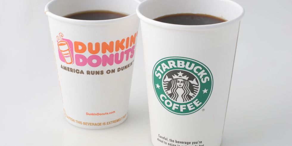 Who Really Makes The Better Cup, Dunkin' Donuts Or Starbucks Coffee?