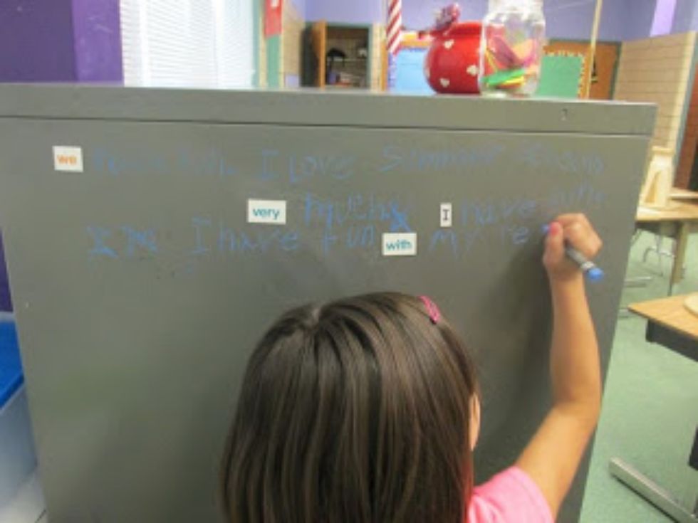 Classroom Magic with Dry Erase Crayons