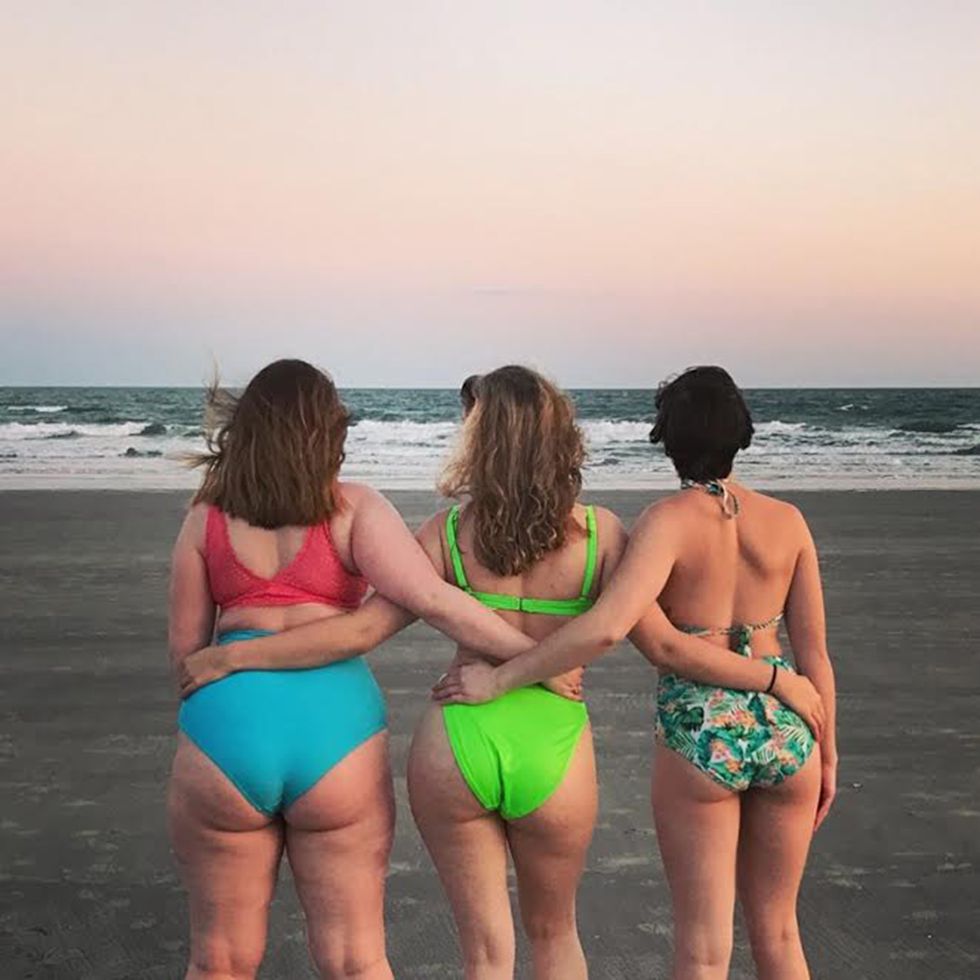 To Girls, Or Anyone, Wearing Cheeky Bathing Suit Bottoms: GO AHEAD!