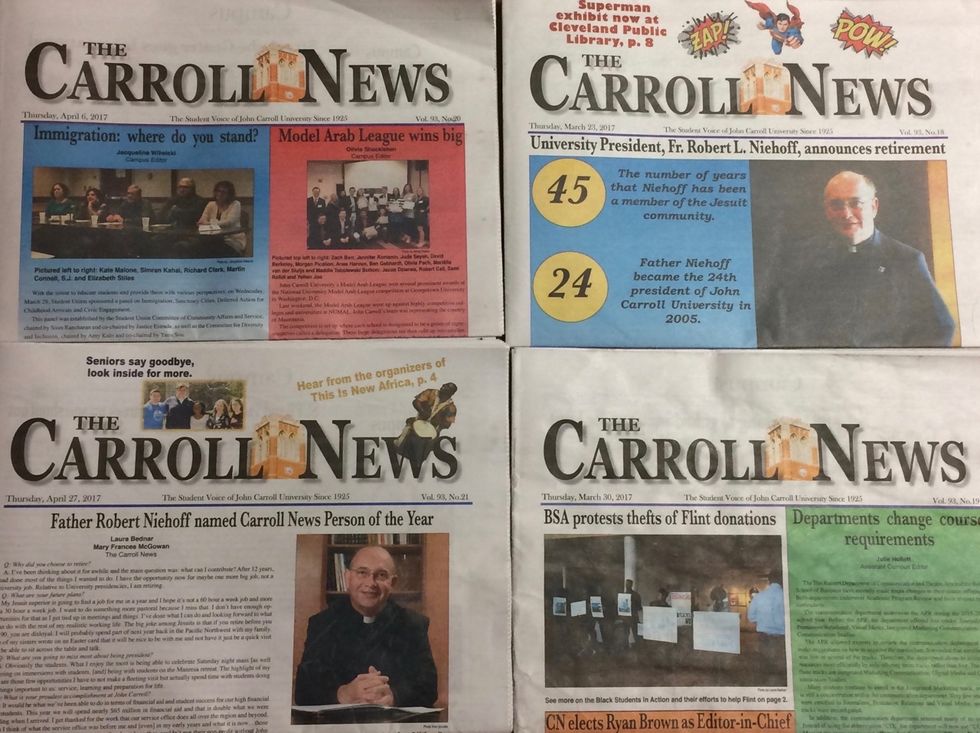 A Much Deserved Thank You For The Carroll News