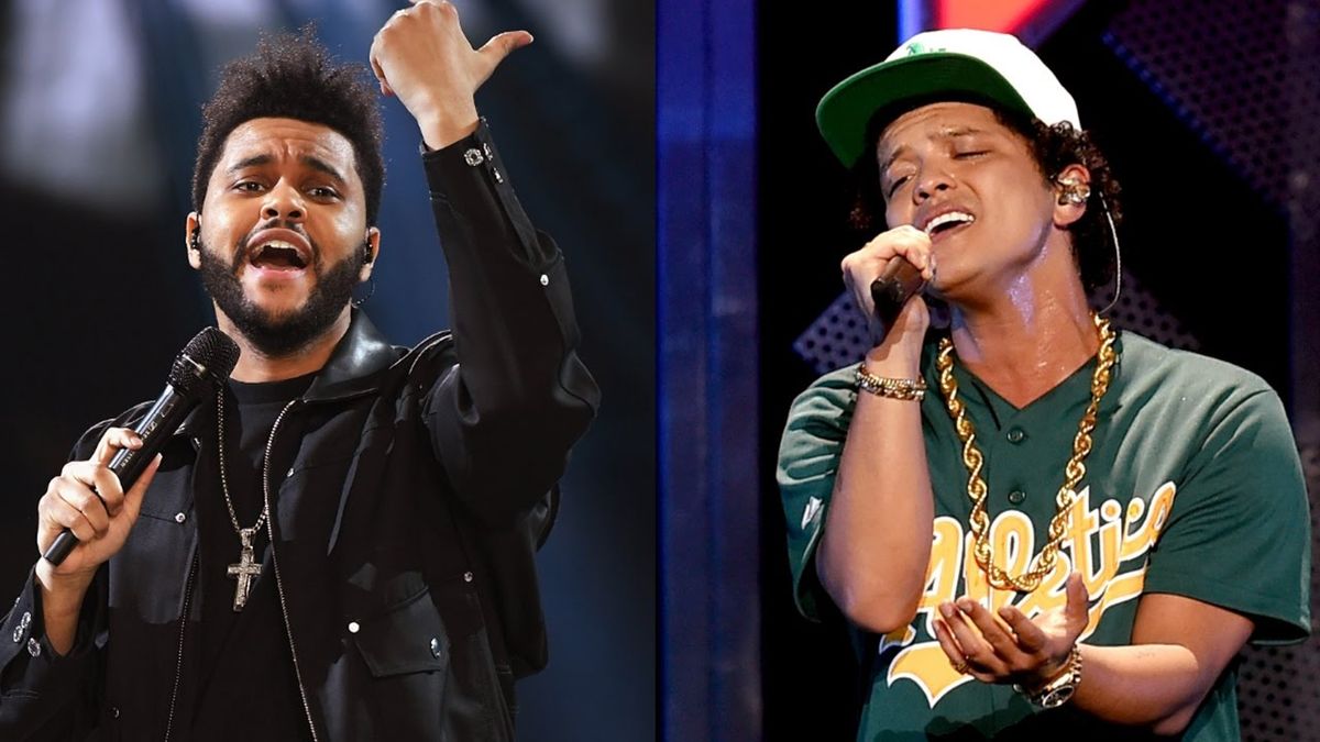 Top 5 Bruno Mars And Weeknd Songs