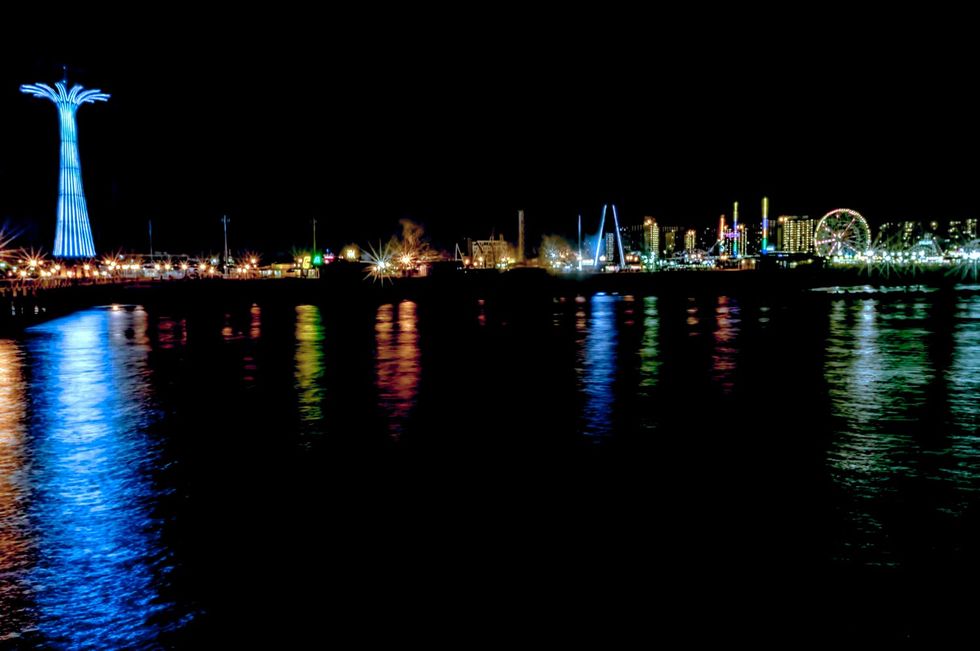 Coney Island After Dark: A Photo Journal