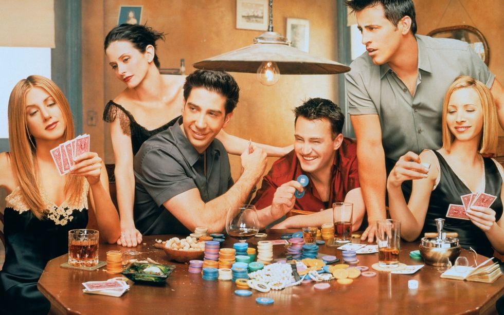 Going Out with Friends, as told by "Friends"