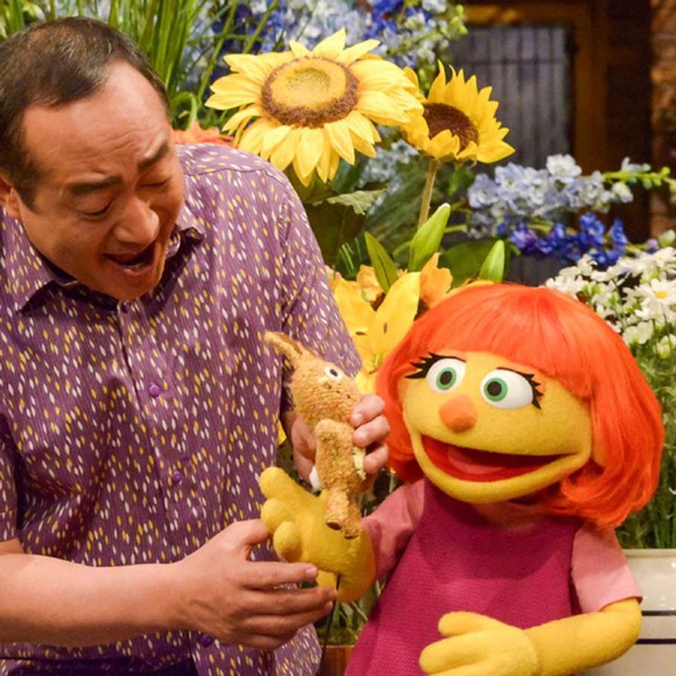 Meet Julia, The Newest Muppet On Sesame Street