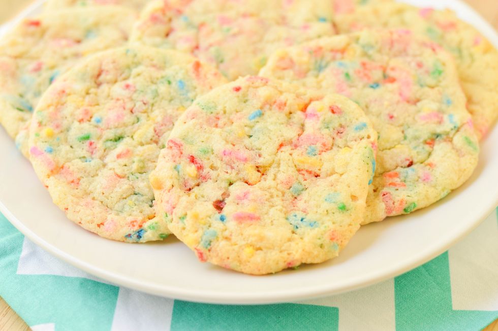 DIY: Colorful Cake Batter Cookies