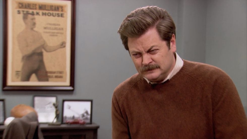 College As Told By Ron Swanson