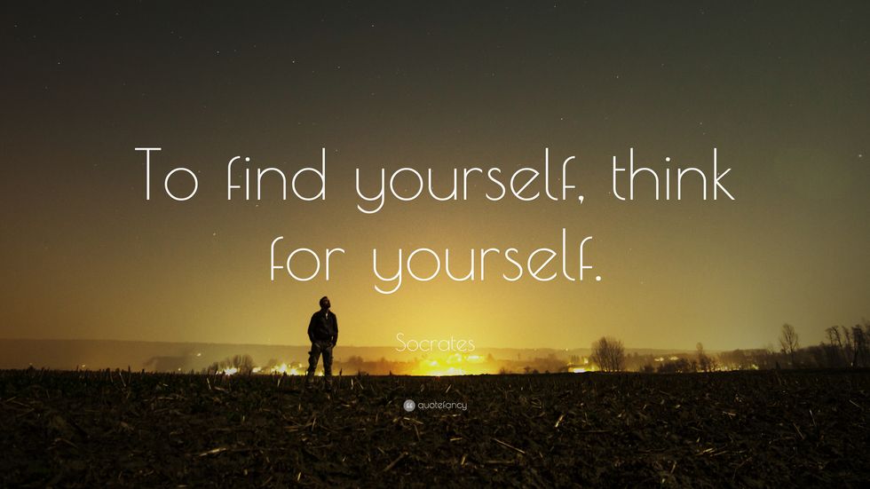 Want To Find Your Self? Take Philosophy