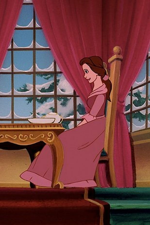 Disney Princess Belle Pink Dress