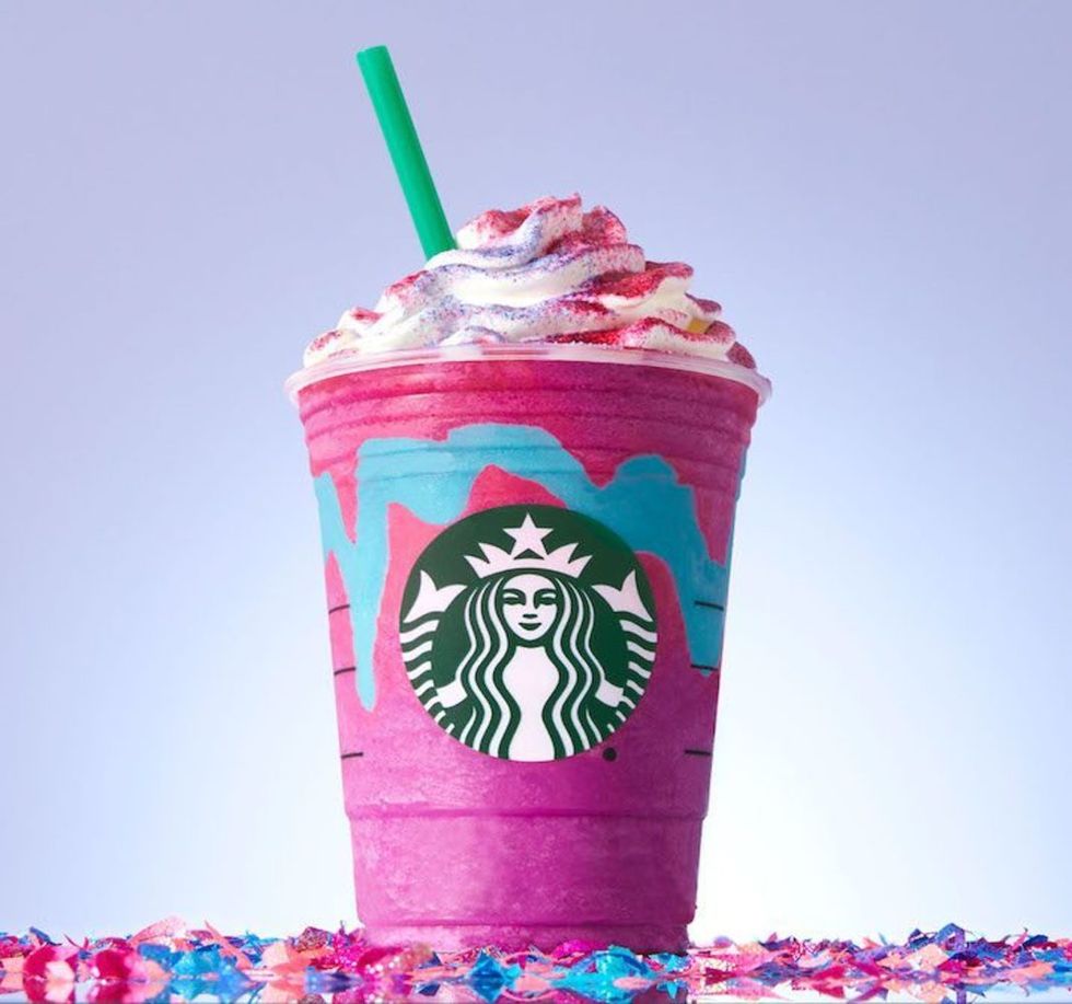 The Internet is Having a Field Day Over The Unicorn Frappuccino
