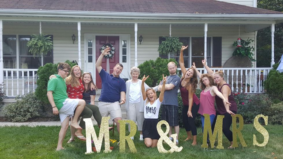 Family turned to Friends