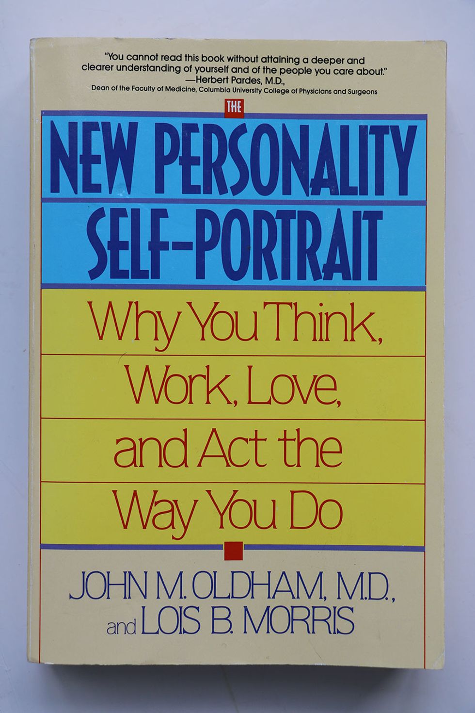 A Short Book Review: The New Personality Self-Portrait