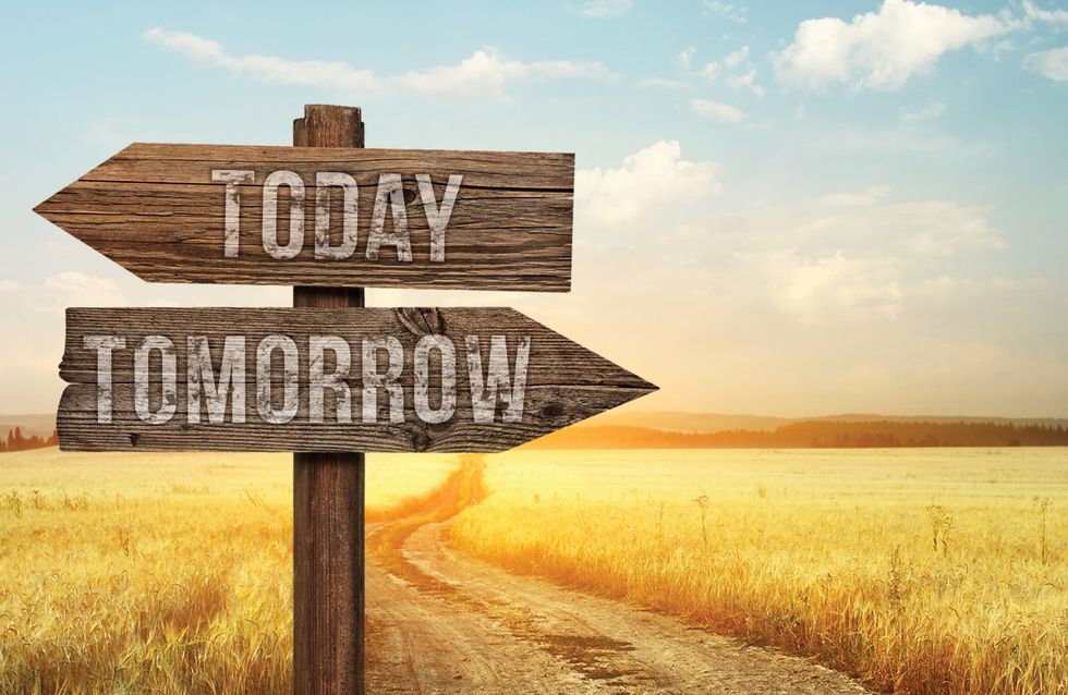 Living Like There Is No Tomorrow