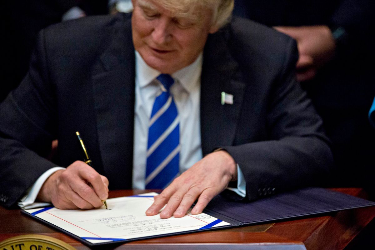 President Trump Signs Legislation That Could Cut Funding For Planned Parenthood