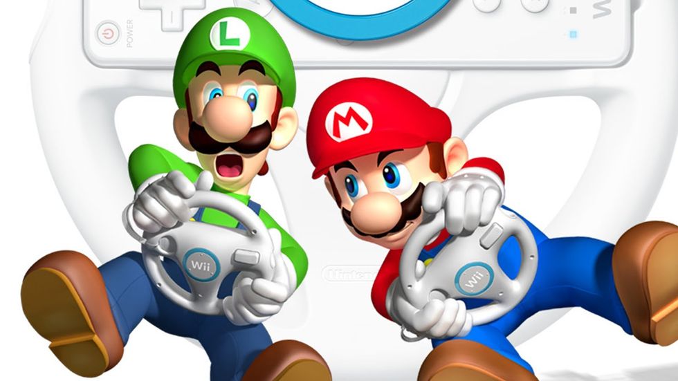 14 GIFs That Everyone Who Has Played Mario Kart Wii Will Understand