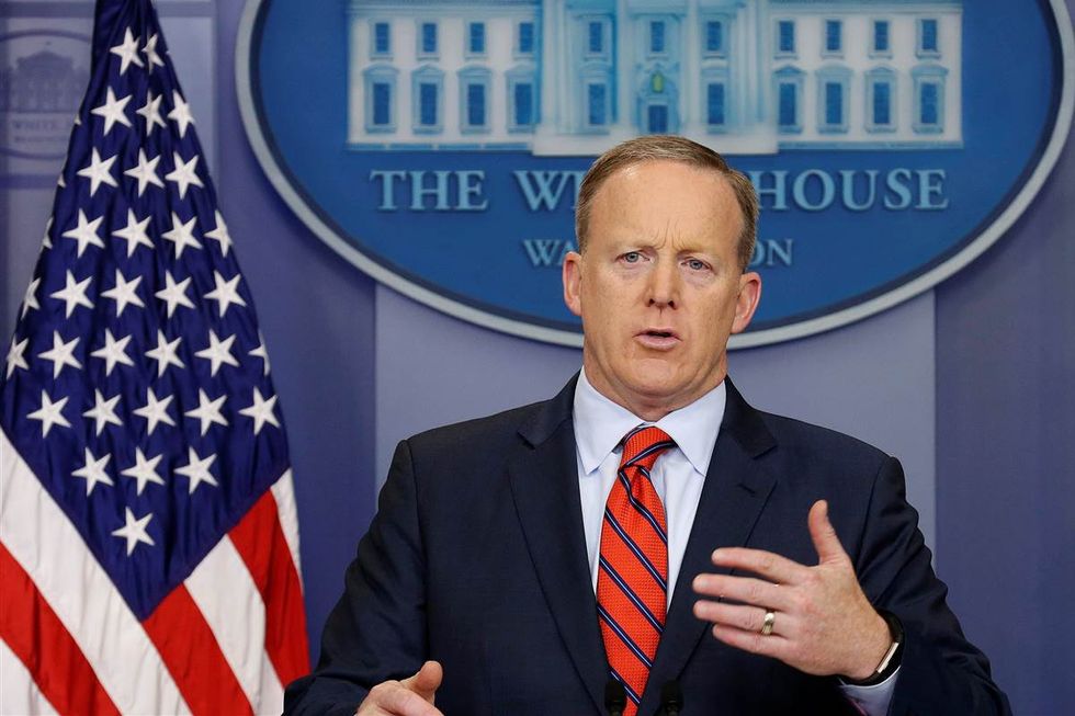 Sean Spicer Compares Hitler to Assad at Monday's White House Press Briefing