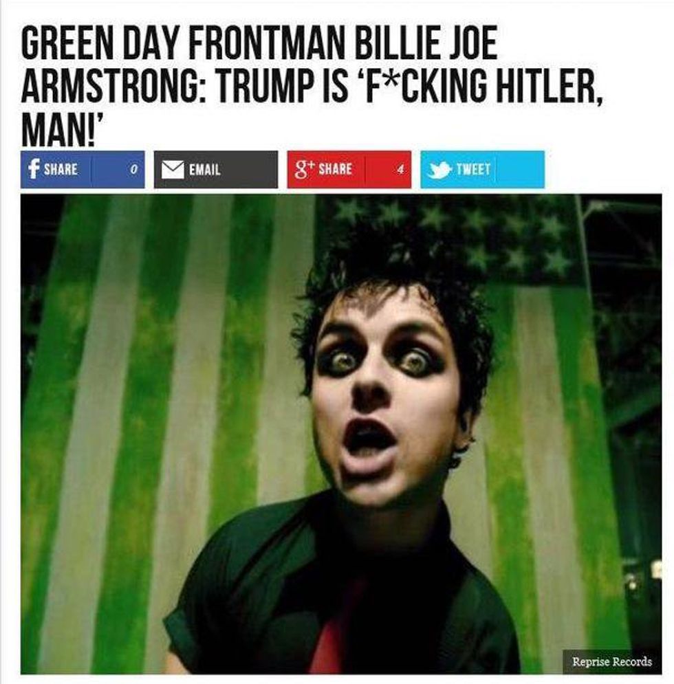 Celebrities Sharing Politics