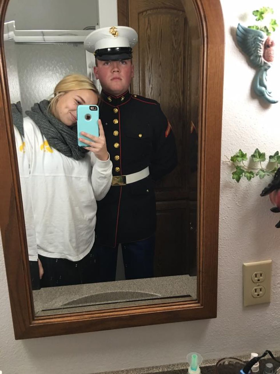 To the military girlfriend that chose an education over marriage