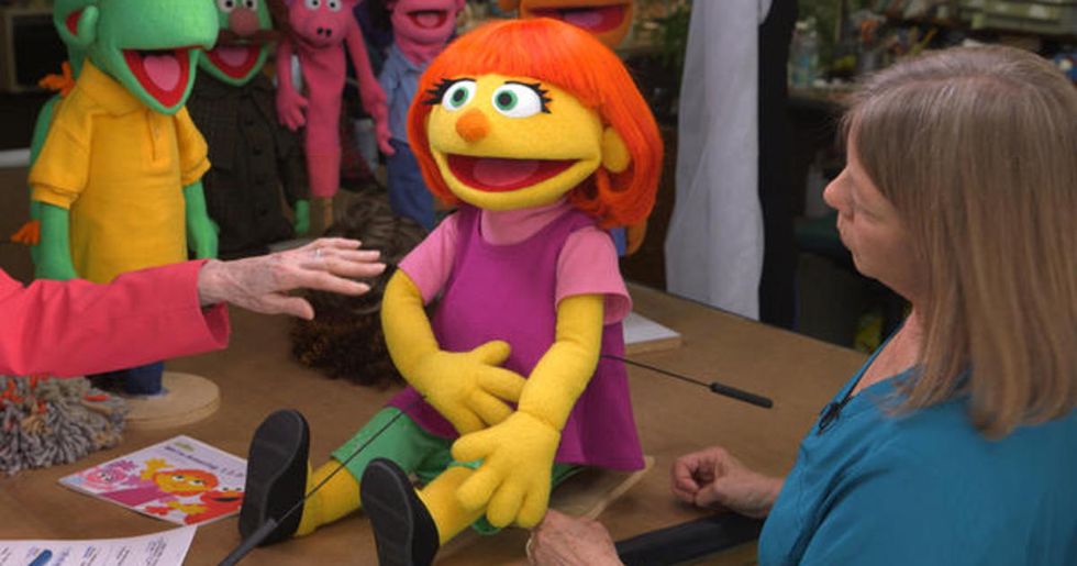 Julia: A Muppet With Autism