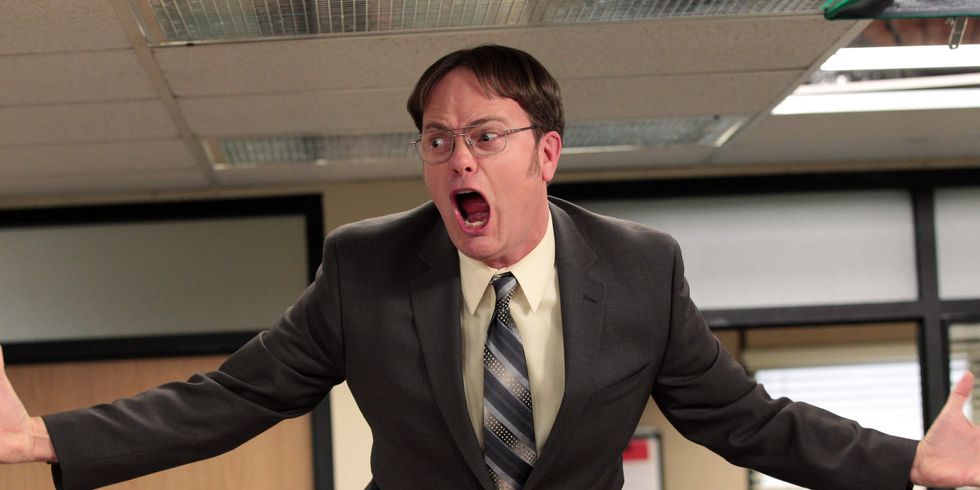 The College Student's April as Told by Dwight Schrute