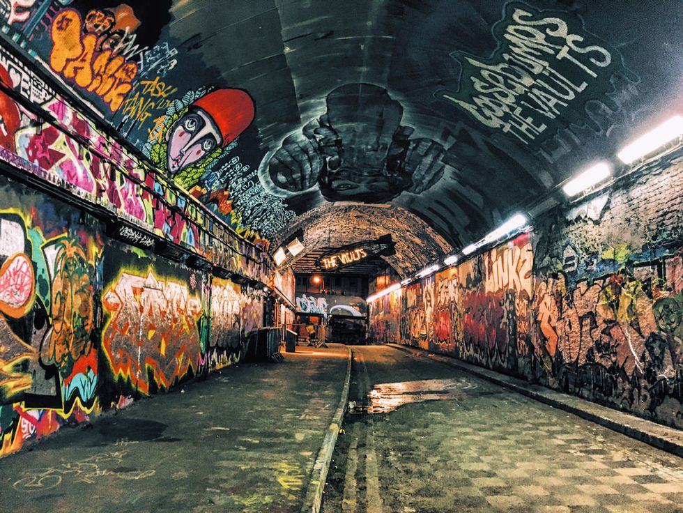 My Unruly Place: London's Leake Street Tunnel