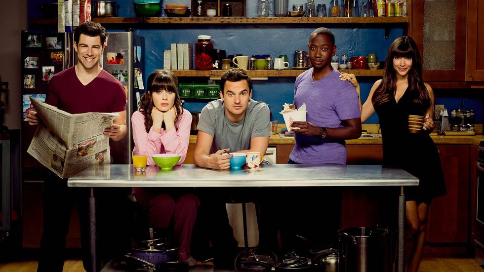 Rainy Days In College, As Told By 'New Girl'