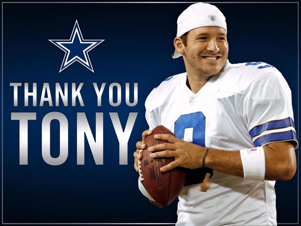 Thank You Tony Romo