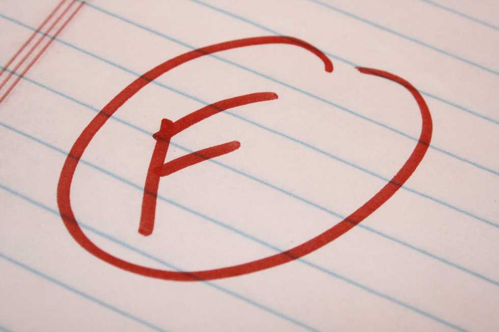 It Is Okay For You To Fail Your Class