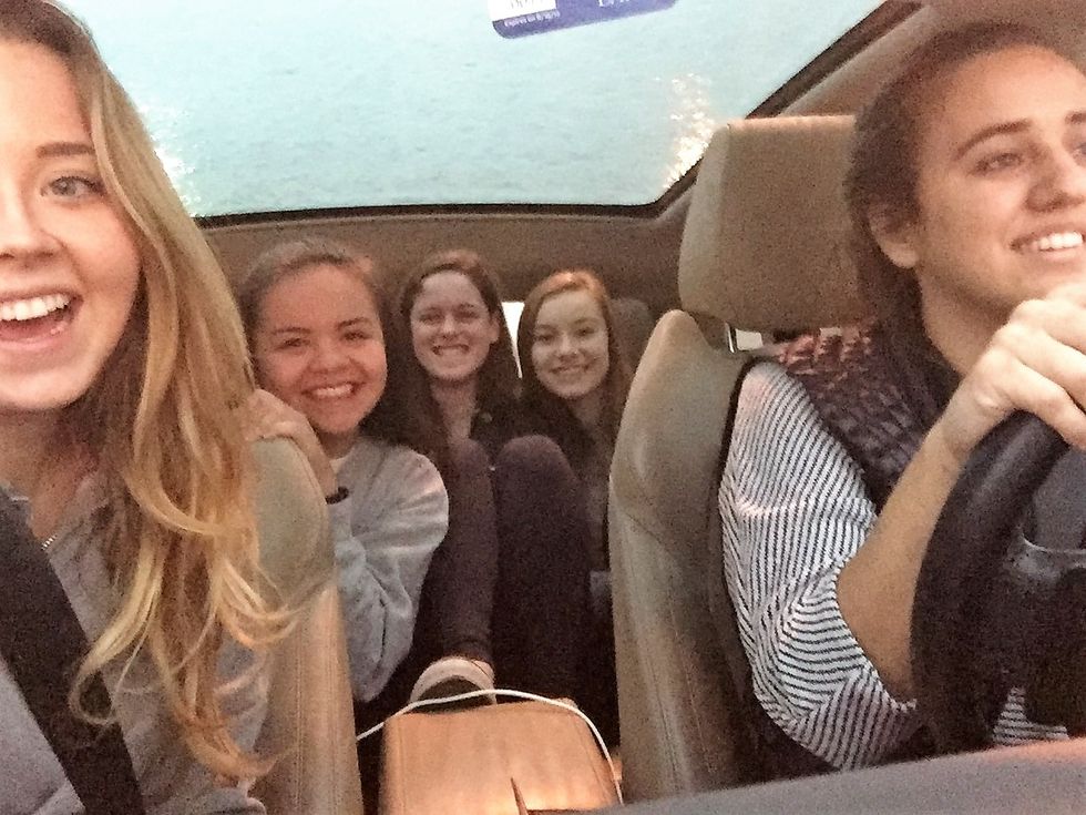 The Typical Chronological Events Of A College Grocery Shopping Trip