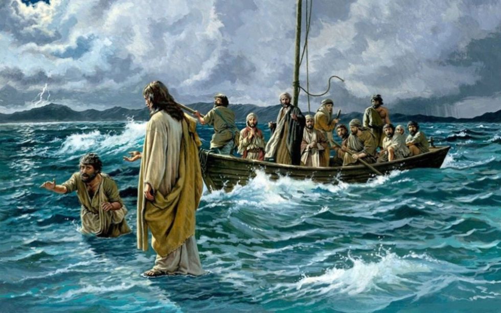 When God Asks You To Come Stand On The Waves