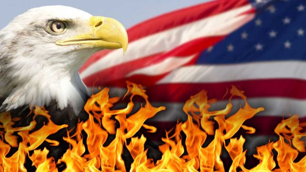 To My Professor Who Is Ok With Flag Burning