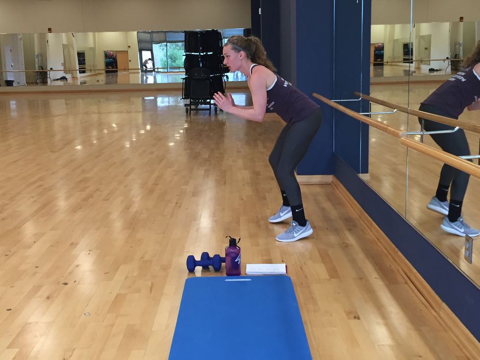 UNC Asheville's Freshman Fitness Instructor Breaks Barriers While Pursuing Her Dreams