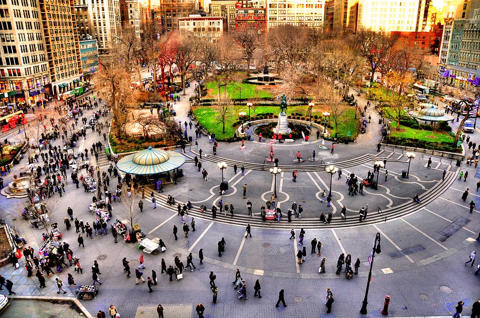 Head To Union Square Whilst Aware