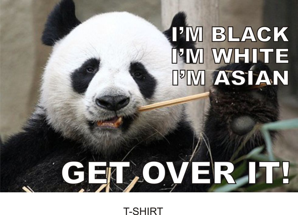 I'm Not Mixed. I'm A Panda.
